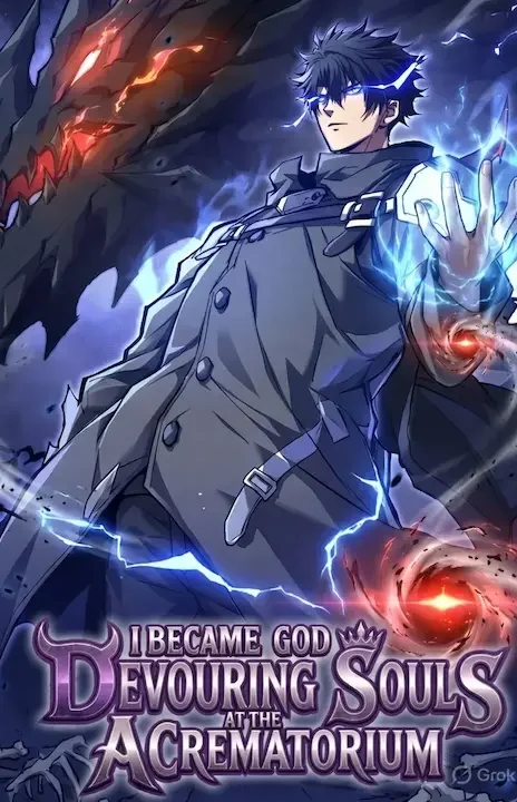 I Became a God Devouring Souls at the Crematorium EN Cover Image